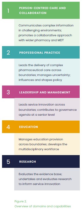 Consultant Pharmacy Domains and Capabilities